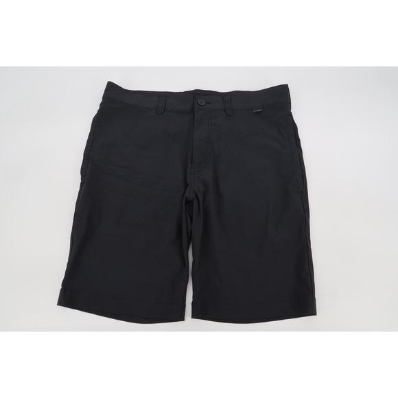 Travis Mathew Other - Travis Mathew Carlsbad Golf Shorts Mens 32 Black Performance Stretch 9" Inseam